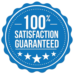 satisfaction guaranteed seal.